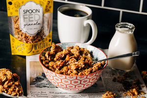 Spoonfed Granola great for breakfast or a healthy snack