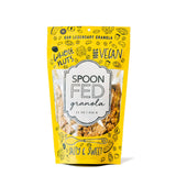 Spoonfed's Legendary Granola in an 11oz resealable standup pouch